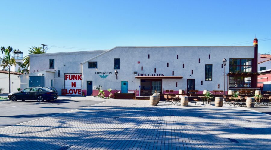The Funk Zone in Santa Barbara