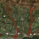 Montecito Mudslides, Before and After