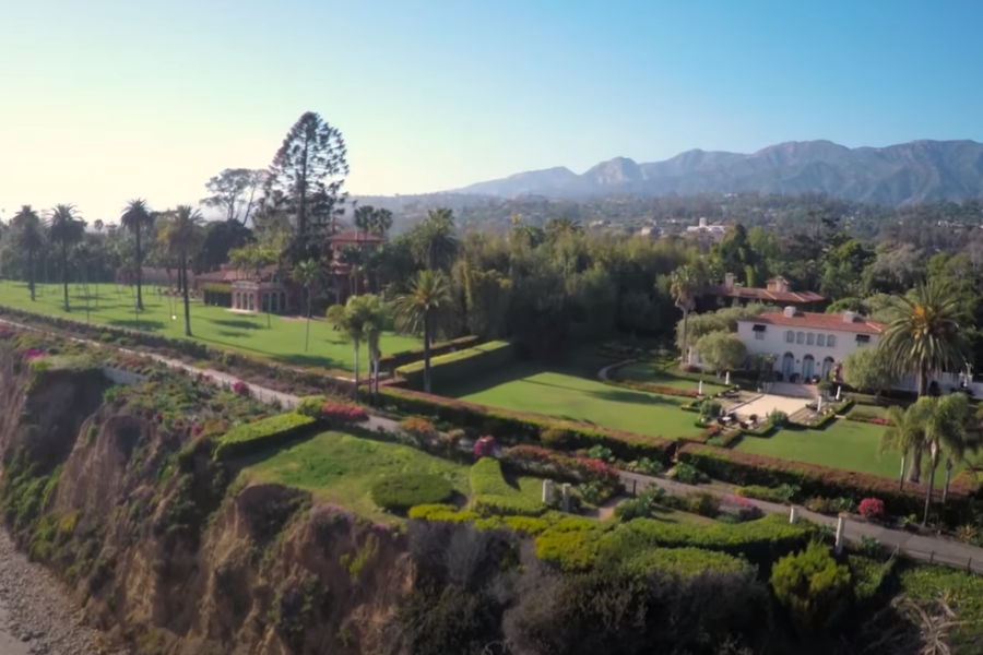 Santa Barbara Ocean Front Mansions