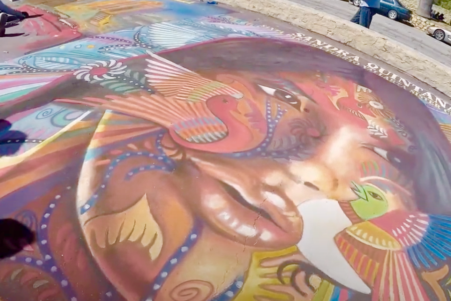 I Madonnari Street Painting Festival Santa Barbara