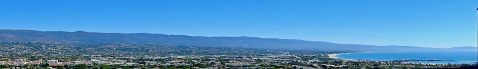 Santa Barbara view from TV Hill 2023